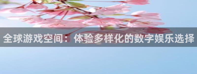 杏盛主管：全球游戏空间：体验多样化的数字娱乐选择